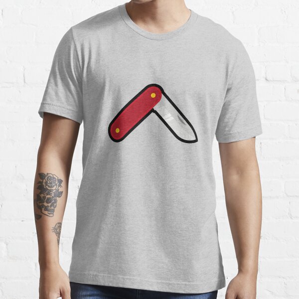 Swiss army store knife t shirt