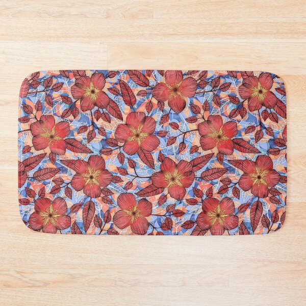 Item preview, Coral Summer - a hand drawn floral pattern designed and sold by micklyn.