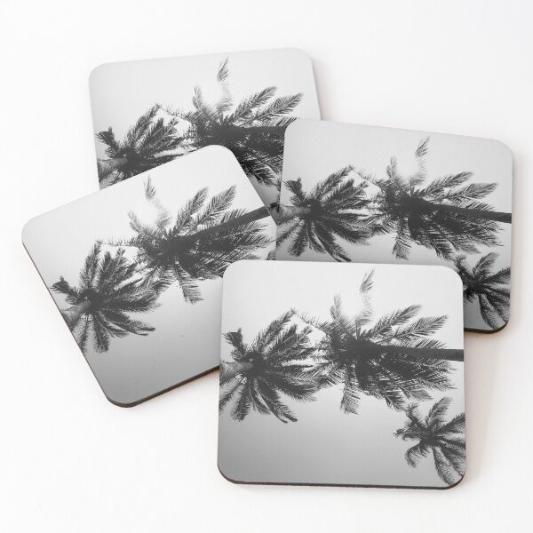 Item preview, Palmtree black&white designed and sold by ColorsHappiness.