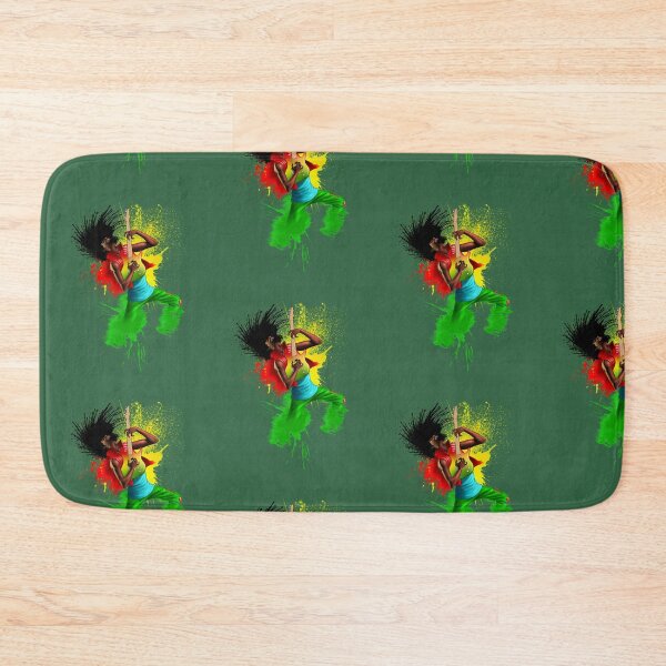 Item preview, Guitar Rasta Lion Art for Reggae Lover designed and sold by MYZAK HRM.