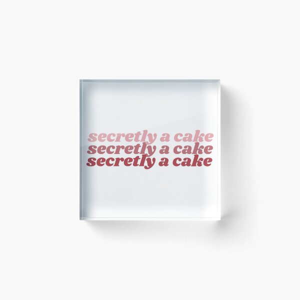 Item preview, Secretly A Cake designed and sold by isobelcough.