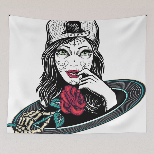 Item preview, keep calm and like tattooed women's designed and sold by CESAR-STORE.
