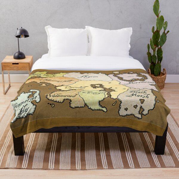 Item preview, Tamriel Map designed and sold by BrodricksStore.
