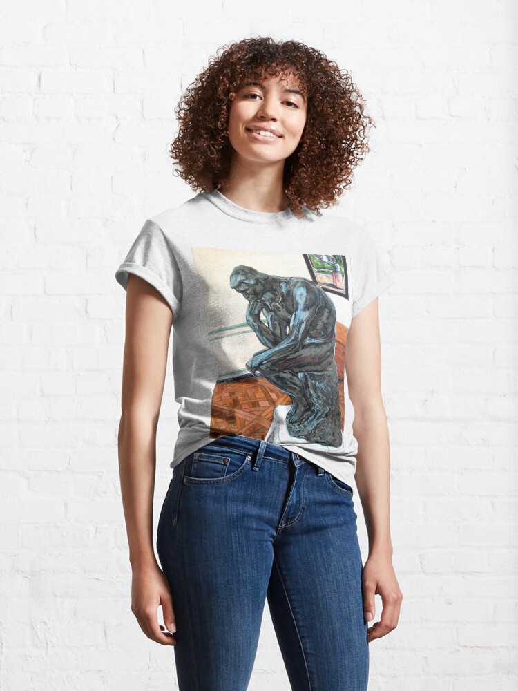 Alternate view of Le Penseur The Thinker Classic T-Shirt