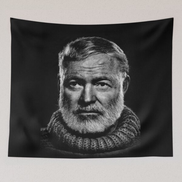 Item preview, Classic Ernest Hemingway designed and sold by BritishYank.