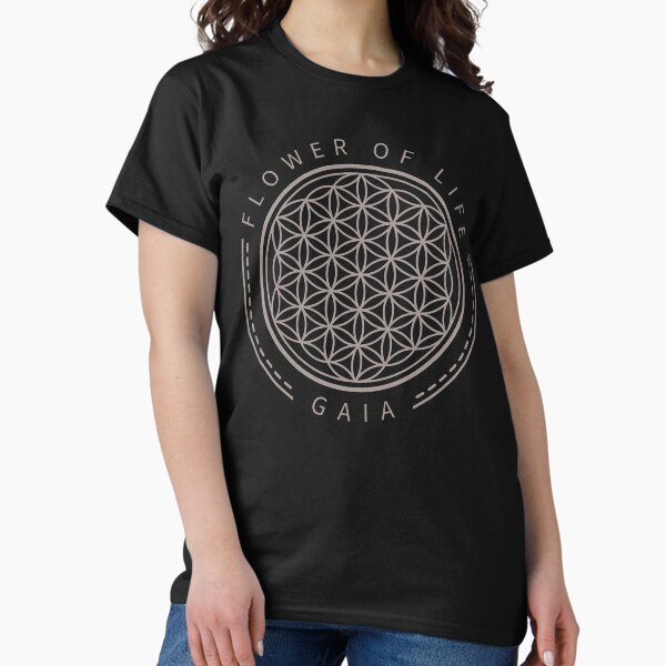 Item preview, flower of life (gaia) black designed and sold by piakestore.