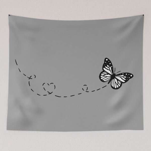 Item preview, Butterfly (Black/White) designed and sold by kayleefisherr.