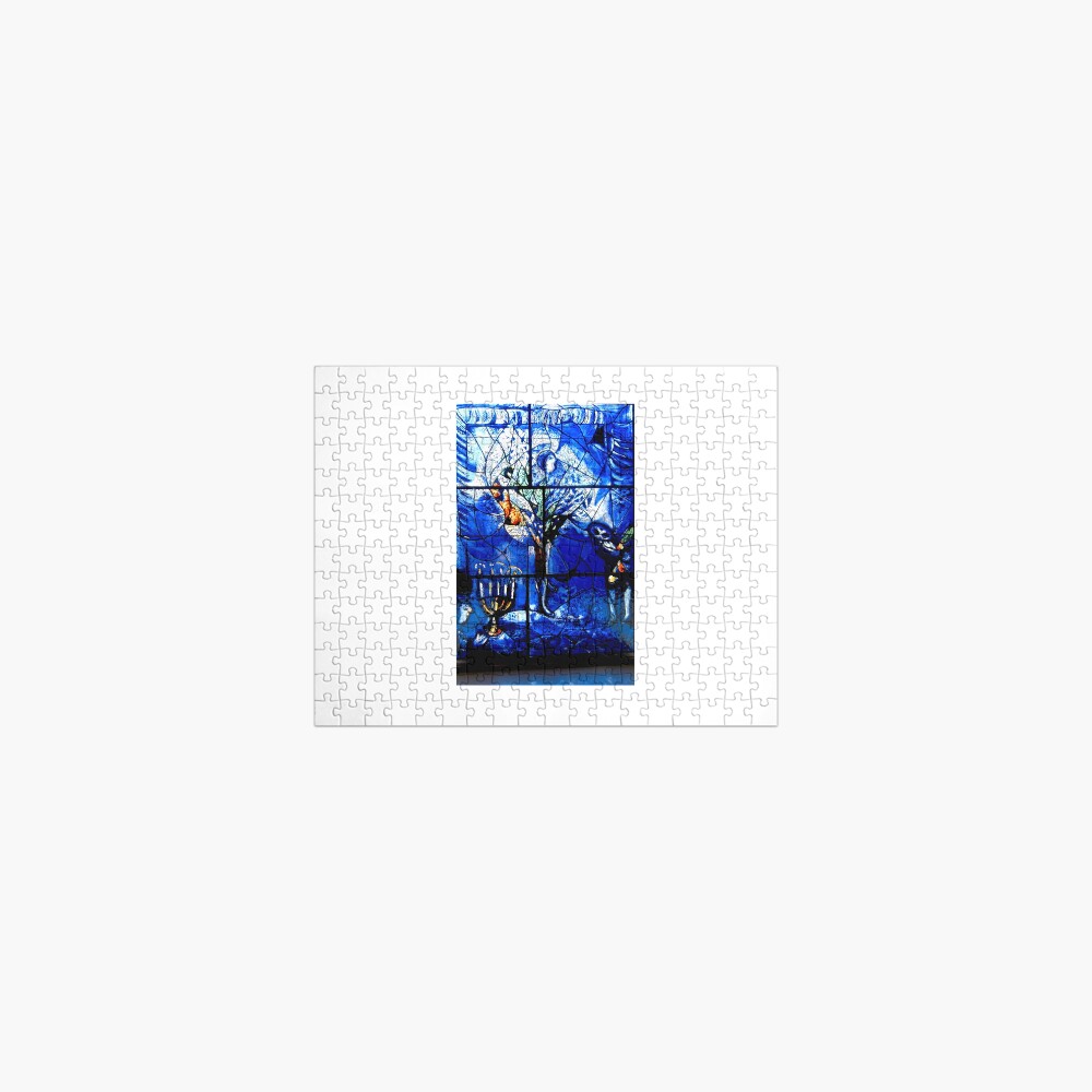 Marc Chagall glass panel Jigsaw Puzzle