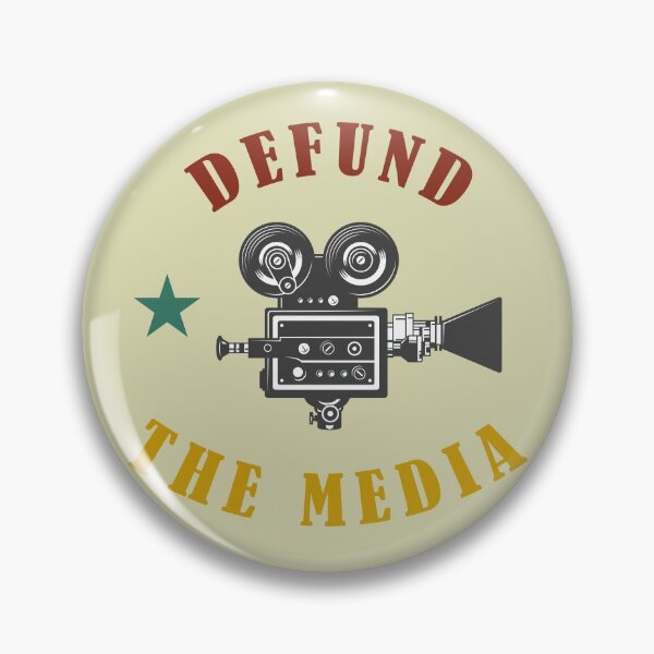 Artikelvorschau, defund die Medien Retro Vintage 3 entworfen und verkauft von WilliamsGFX.