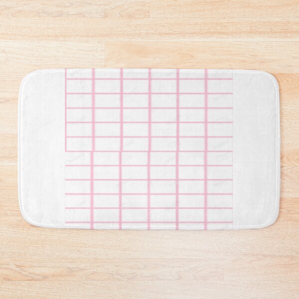 Item preview, Pink grid face mask designed and sold by Ellamcf22.