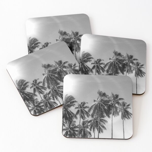 Item preview, Palmtrees black&white designed and sold by ColorsHappiness.