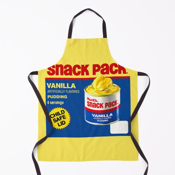 Item preview, VANILLA SNACK PACK PUDDING - WRAPPER designed and sold by ThrowbackAds.