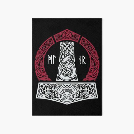 Item preview, Mighty Mjolnir Thor - Thor's Hammer Viking designed and sold by Bommer20.
