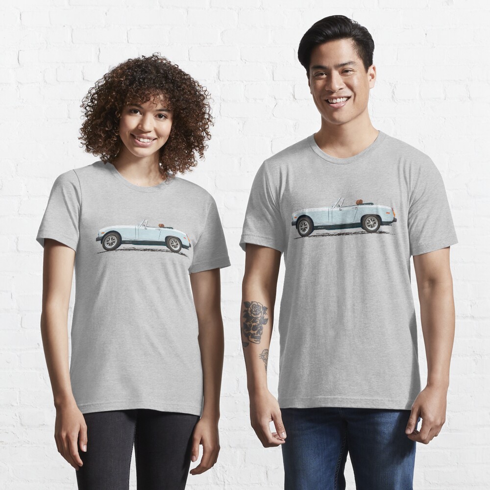 Glacier White Us Spec Mg Midget 1500 Sticker By Bigs66 Redbubble