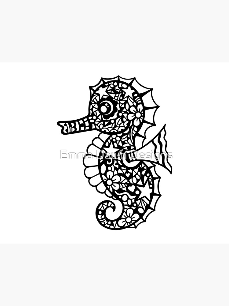 Free Free Seahorse Mandala Svg Free 176 SVG PNG EPS DXF File