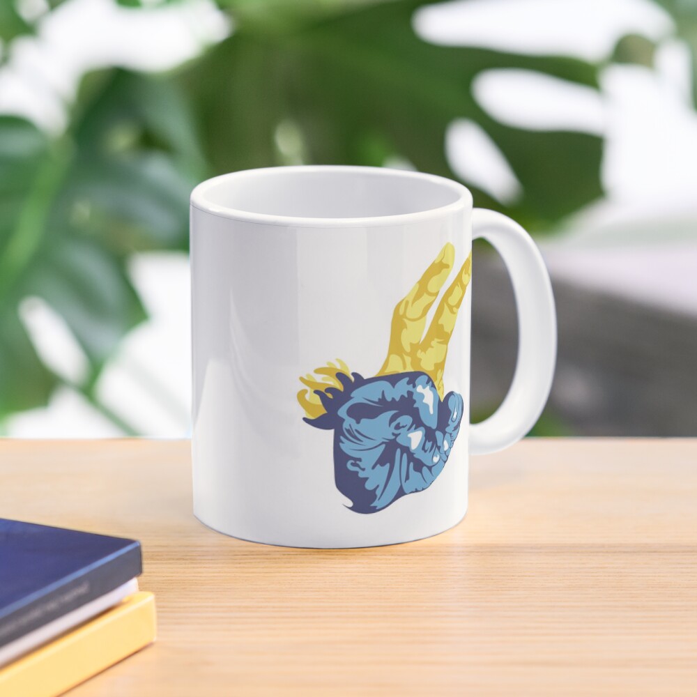 Nudibranch Hand Signal Mug