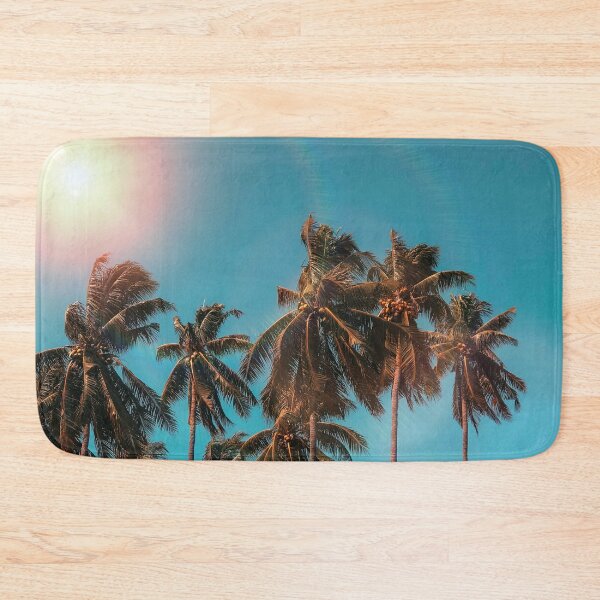 Item preview, Palmtrees aqua designed and sold by ColorsHappiness.
