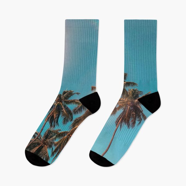Item preview, Palmtrees aqua designed and sold by ColorsHappiness.