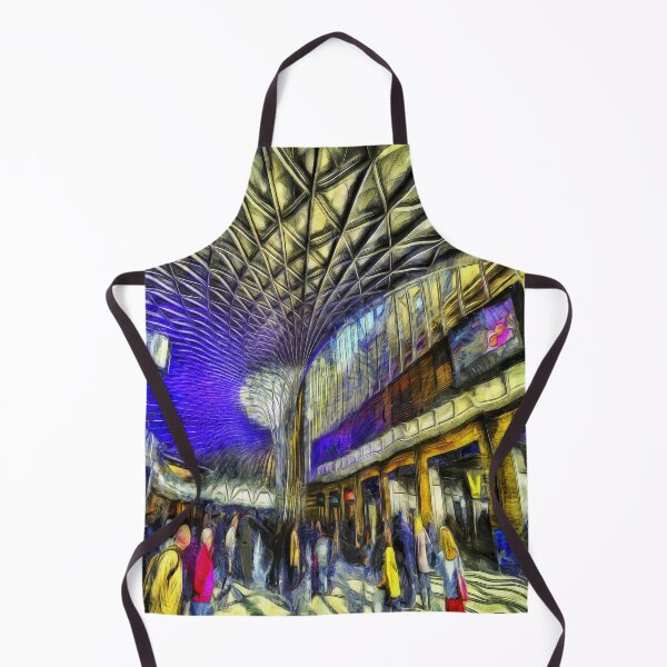 Item preview, Kings Cross Rail Station Van Gogh designed and sold by Londonimages.