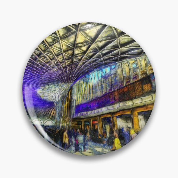 Item preview, Kings Cross Rail Station Van Gogh designed and sold by Londonimages.