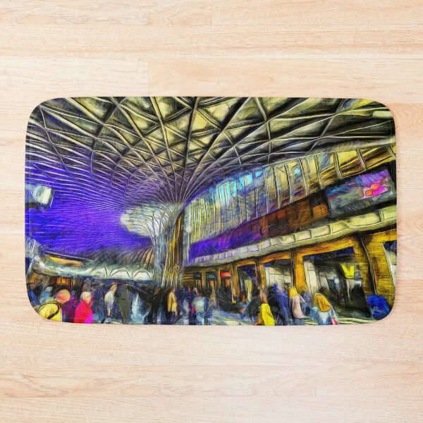 Item preview, Kings Cross Rail Station Van Gogh designed and sold by Londonimages.