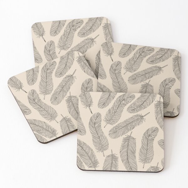 Item preview, Vintage Feather seamless background. designed and sold by Yevheniia Hulinska.
