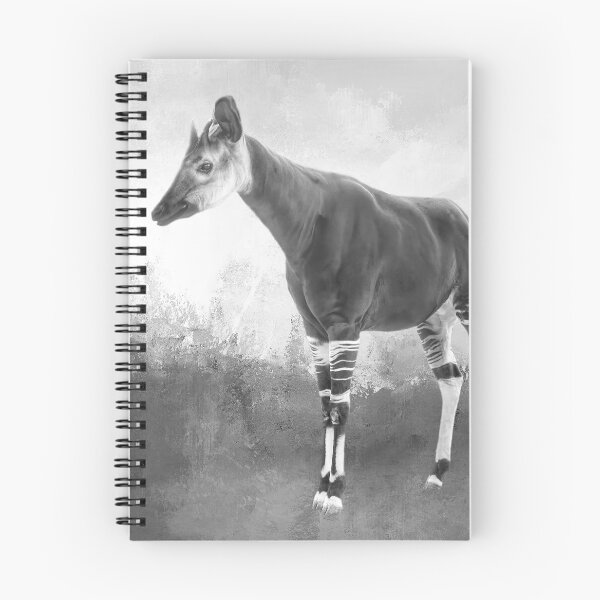 Item preview, Stunning Okapi BW designed and sold by Elisabeth Lucas.