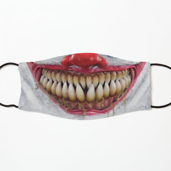 scary clown face mask Kids Mask