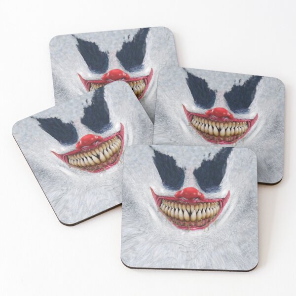 Item preview, scary clown face mask designed and sold by DavidPenfound.