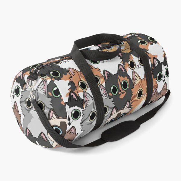 Cute Cats Travel Duffle Bag for Men Women Funny Kitten Overnight Weekender  Bag Foldable Travel Duffel Bag Large Sports Gym Bag Waterproof Luggage Tote