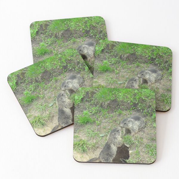 Item preview, Two marmots in the mountains. designed and sold by Nt67.