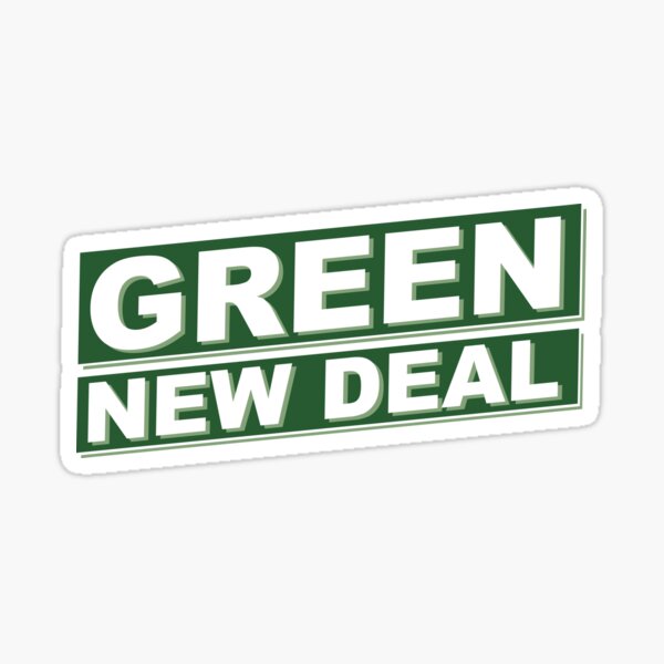 Green New Deal, Climate Change Action Sticker