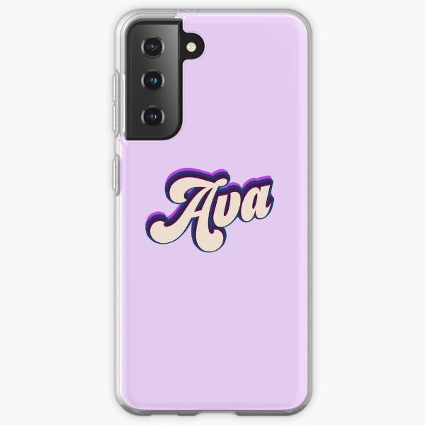 Ava Name Case Skin For Samsung Galaxy By Inspireshop Redbubble