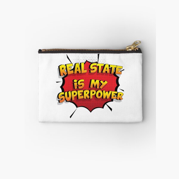 Item preview, Real State is my Superpower Funny Design Real State Gift designed and sold by Custom365.