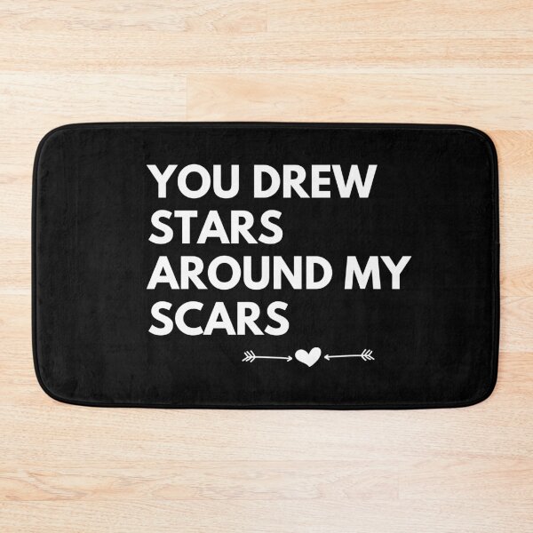 Item preview, You Drew Stars Around My Scars Folklore Taylor designed and sold by inmyzone.