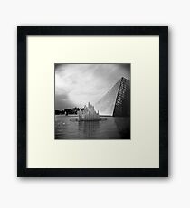 Au Louvre Framed Print
