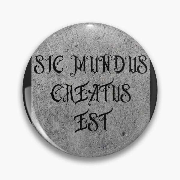 Item preview, Sic Mundus Creatus Est designed and sold by Mamalia.