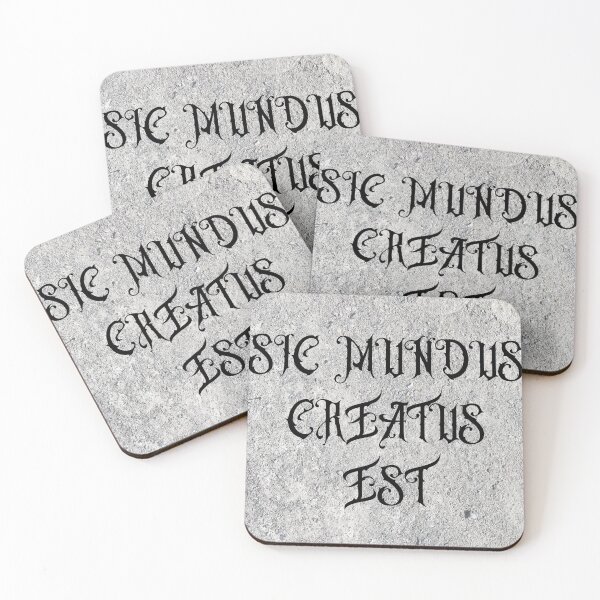 Item preview, Sic Mundus Creatus Est designed and sold by Mamalia.