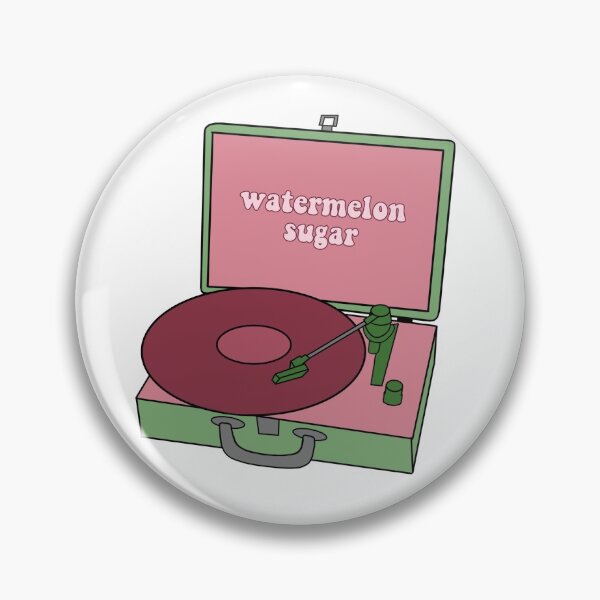 Item preview, watermelon sugar record player harry styles designed and sold by dabi-lee.