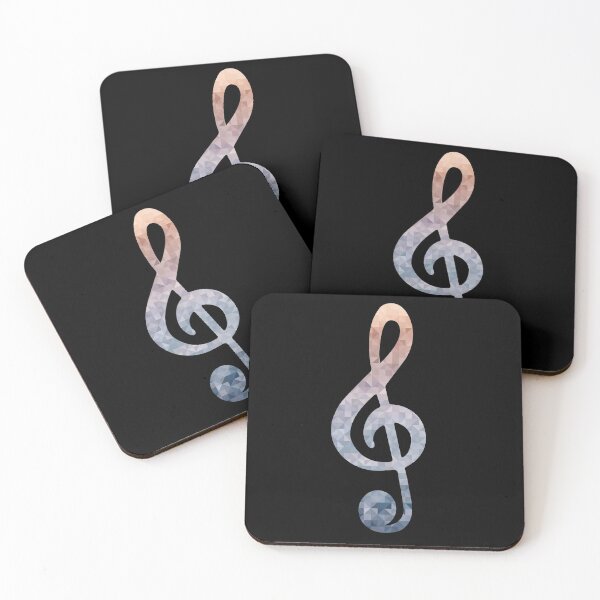 Item preview, Music Symbol | Treble Clef | Low Poly designed and sold by Minimalwiz.