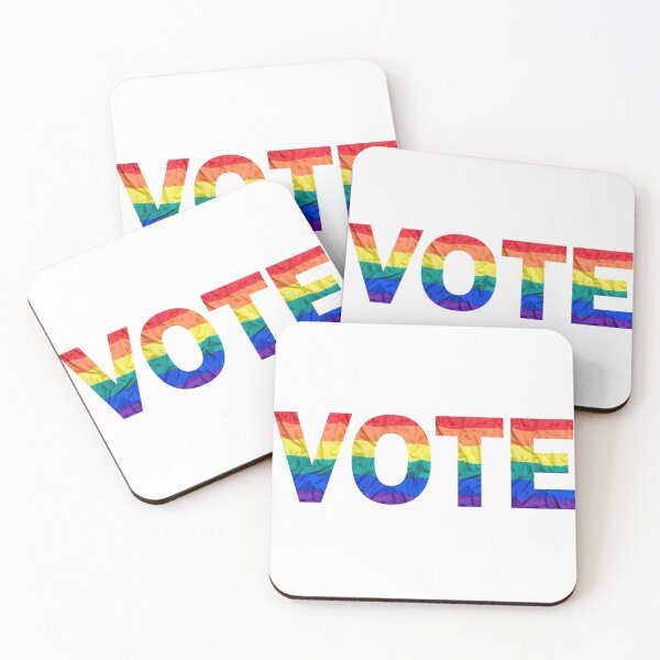 Item preview, LGBT VOTE, VOTE Pride, Rainbow Ombre designed and sold by 30.Dec.