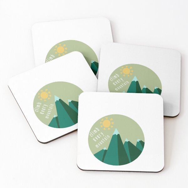 Item preview, Climb Every Mountain Sticker designed and sold by EuropaPrints.