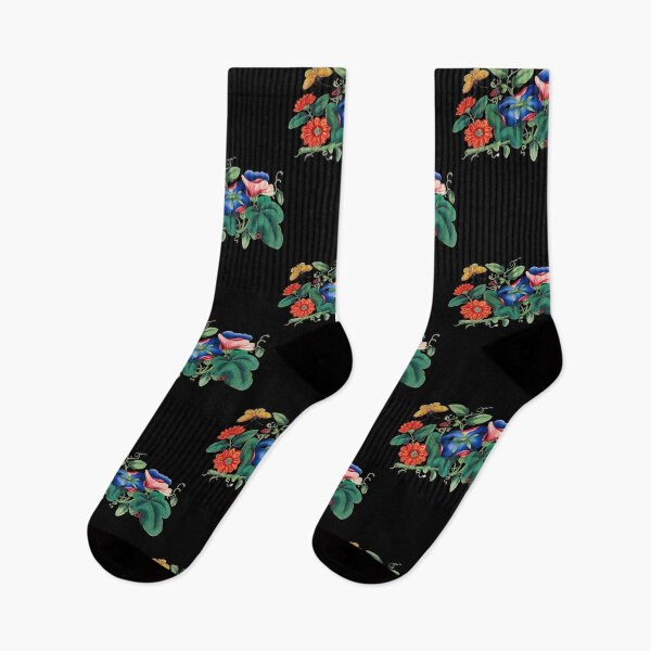 Artikelvorschau, Chinesische Blumen des 19. Jahrhunderts entworfen und verkauft von Zachary Hadley.