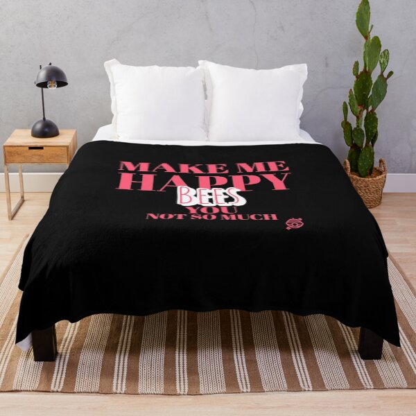 Item preview, Bees Make Me Happy, You Not So Much. designed and sold by IcyTees.