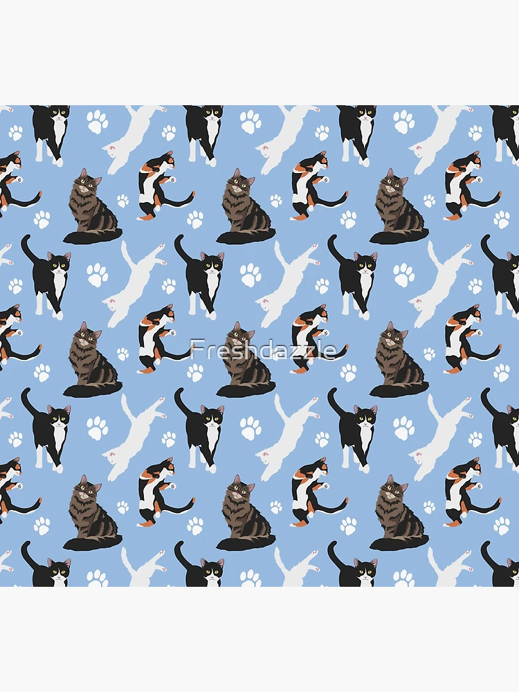 Thumbnail 5 of 5, Socks, Cat pattern designed and sold by Freshdazzle.