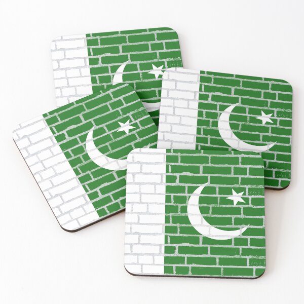 Item preview, Pakistan Flag On Bricks designed and sold by basitcv.
