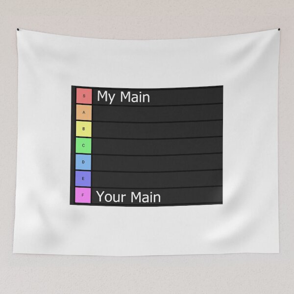 Item preview, My Tier List designed and sold by greenthunder256.