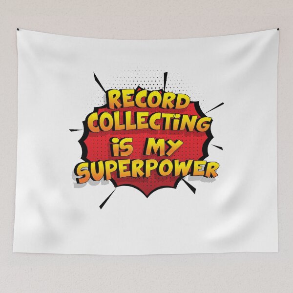 Item preview, Record Collecting is my Superpower Funny Design Record Collecting Gift designed and sold by Custom365.