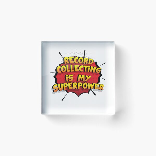 Artikelvorschau, Record Collecting ist mein Superpower Lustiges Record Collecting Designgeschenk entworfen und verkauft von Custom365.