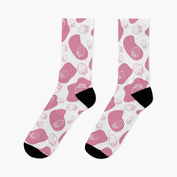 Item preview, Strawberry Cow Pattern - Pink designed and sold by m95sim.